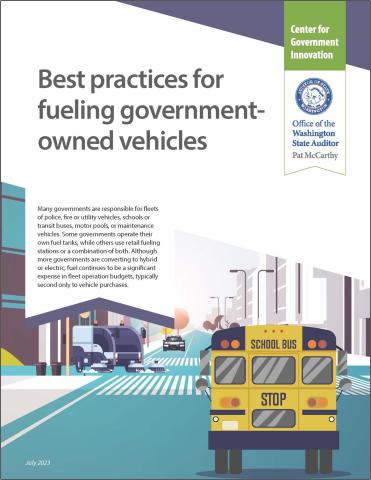 Best practices for fueling government-owned vehicles cover image